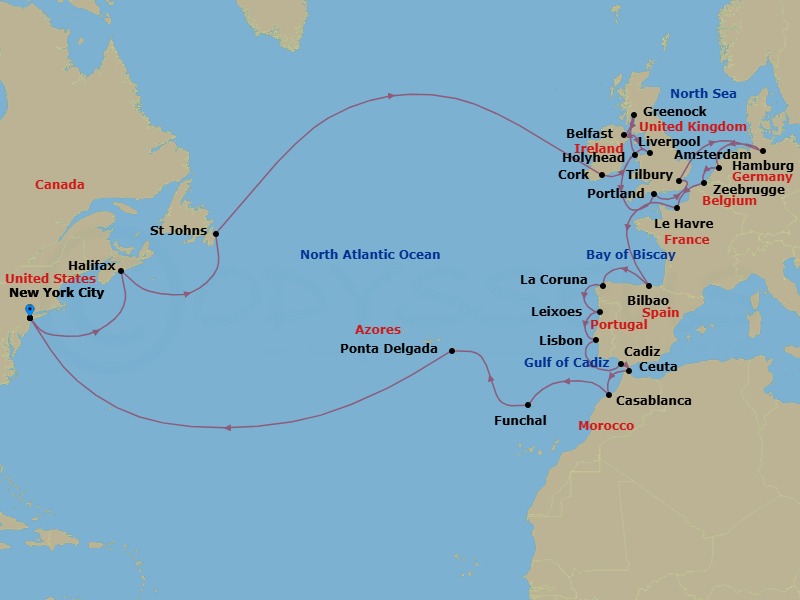 Cruise Map