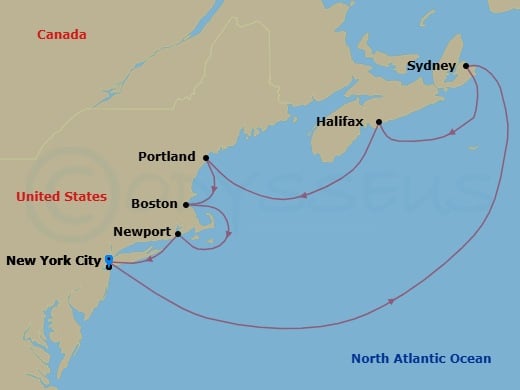 Cruise Map