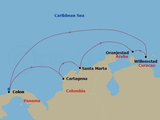 Cruise Map