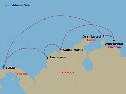 Cruise Map