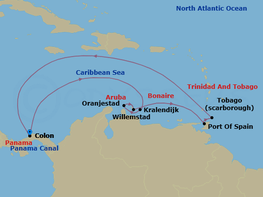 Cruise Map