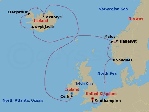 Cruise Map