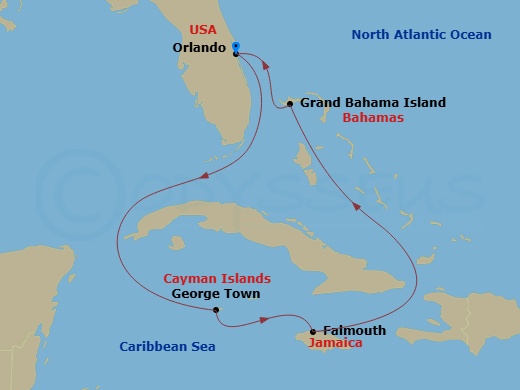 Cruise Map