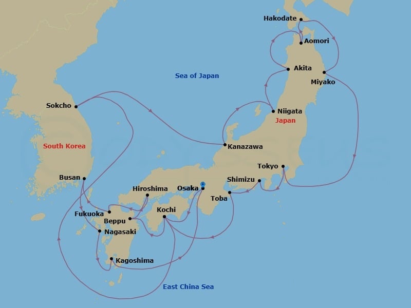 Cruise Map