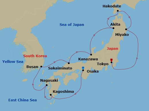 Cruise Map