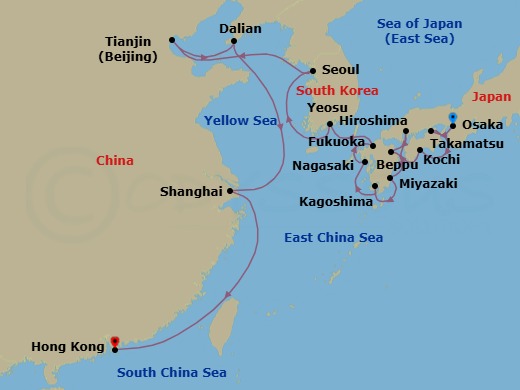 Cruise Map
