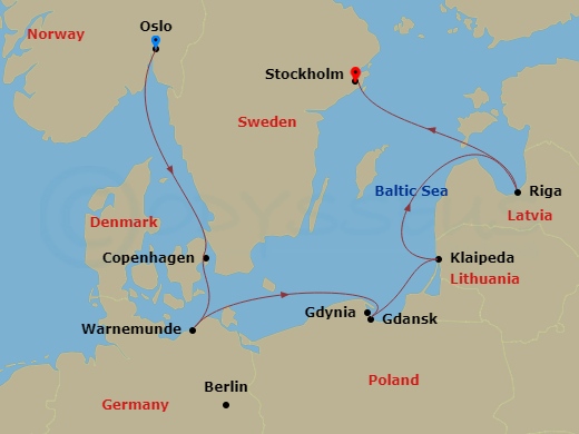 Cruise Map