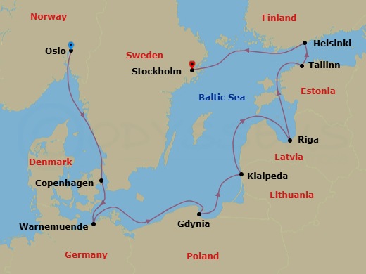Cruise Map