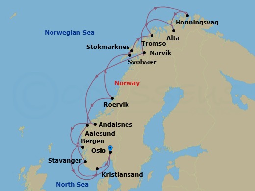 Cruise Map
