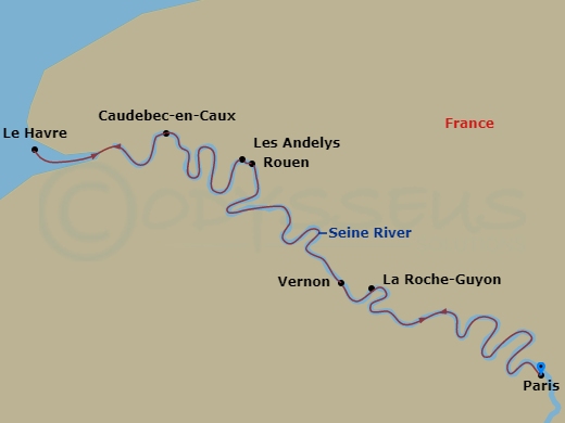 Cruise Map