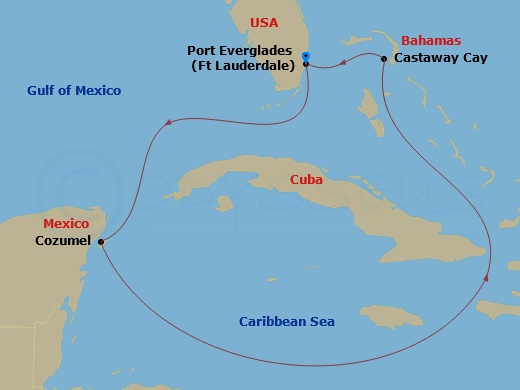 Cruise Map