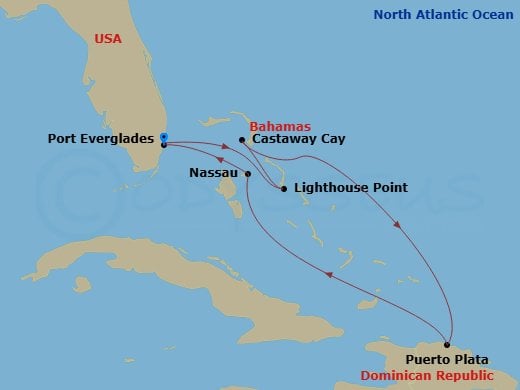Cruise Map