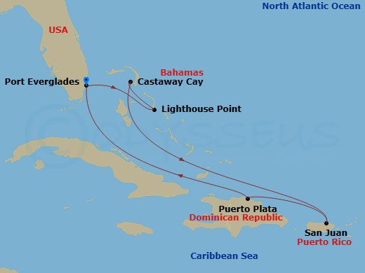 Cruise Map