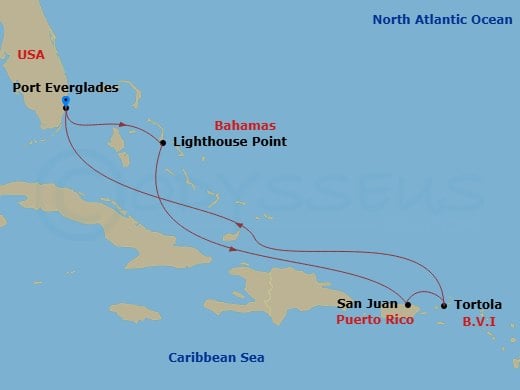 Cruise Map