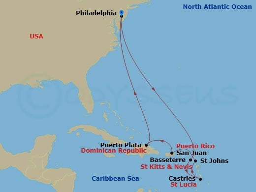 Cruise Map
