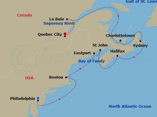 Cruise Map