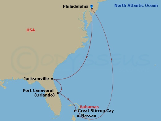 Cruise Map
