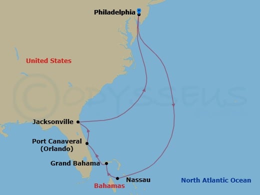 Cruise Map