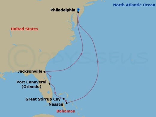 Cruise Map