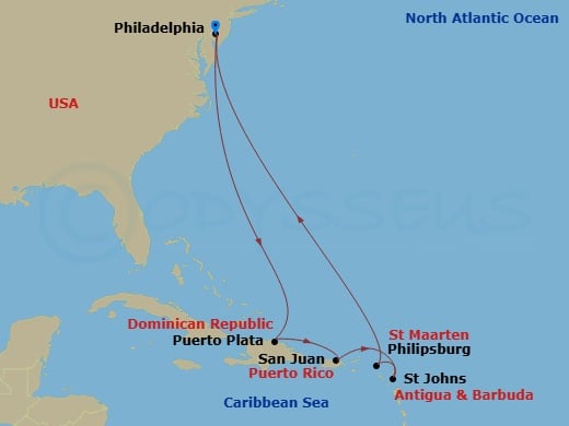 Cruise Map