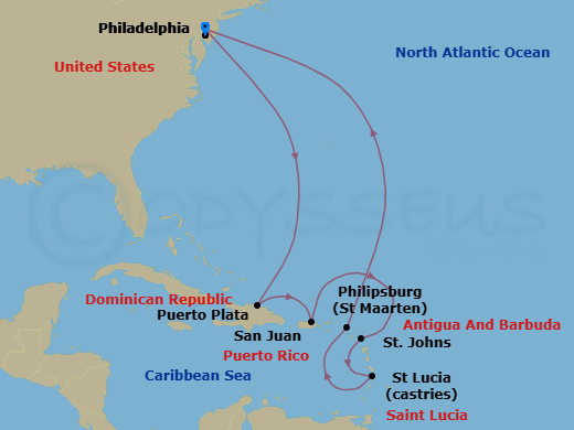 Cruise Map