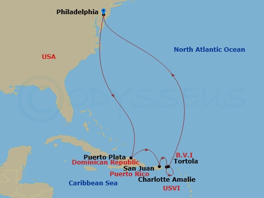 Cruise Map