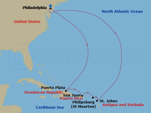 Cruise Map