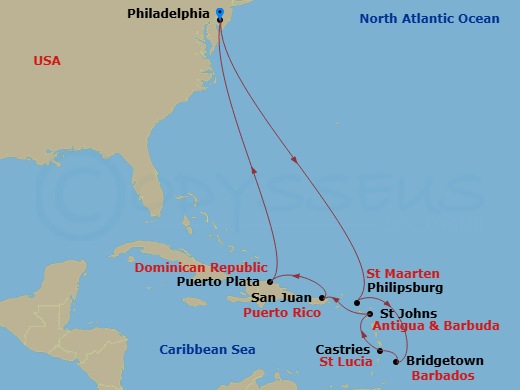Cruise Map
