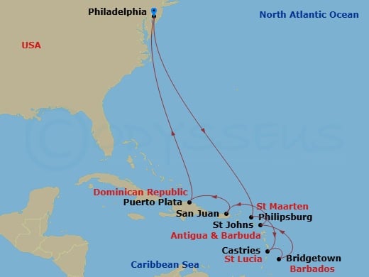 Cruise Map