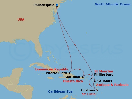 Cruise Map