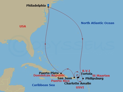 Cruise Map