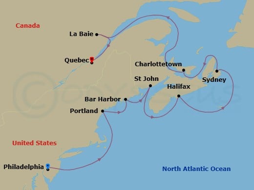 Cruise Map