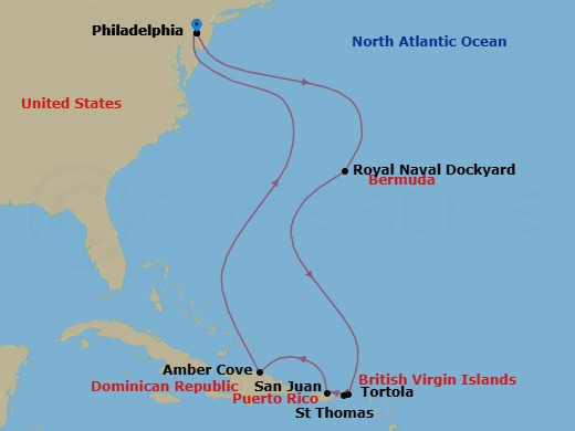 Cruise Map