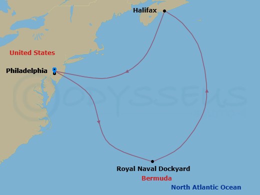 Cruise Map
