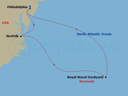 Cruise Map