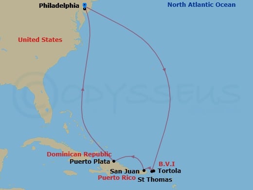 Cruise Map