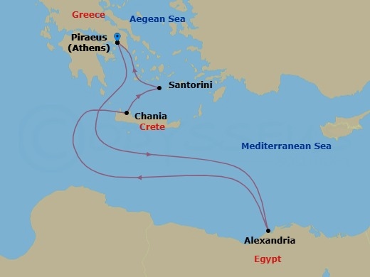 Cruise Map