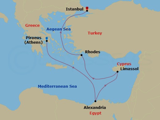 Cruise Map