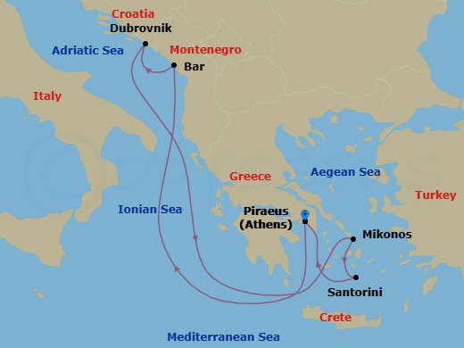 Cruise Map