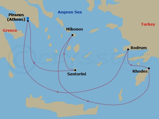 Cruise Map