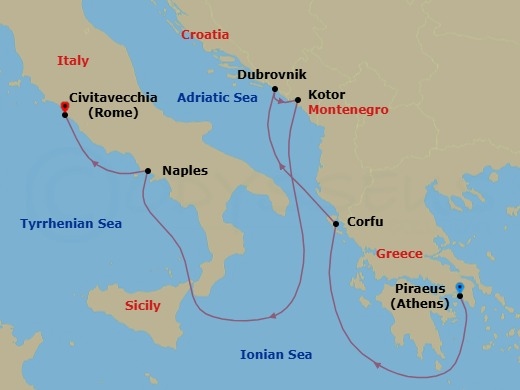 Cruise Map