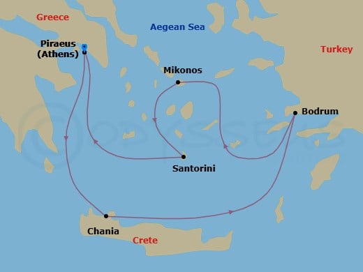 Cruise Map