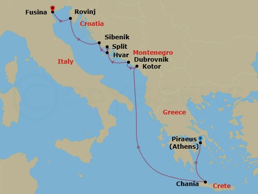 Cruise Map