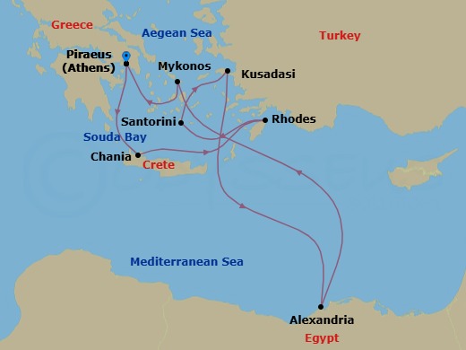 Cruise Map