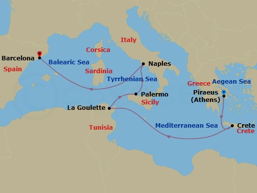 Cruise Map