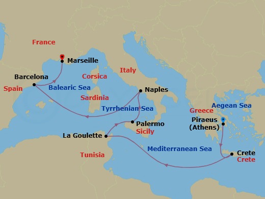 Cruise Map