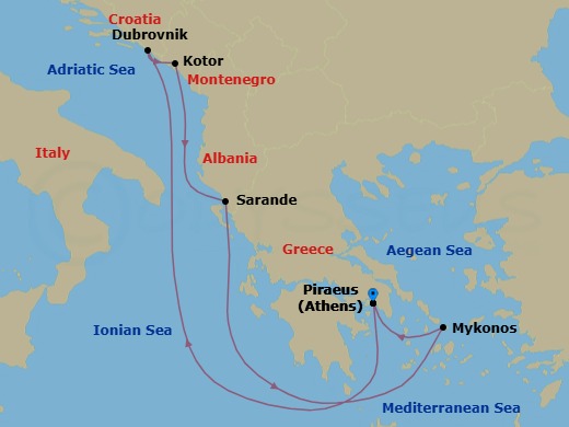 Cruise Map