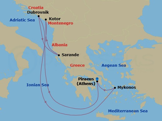 Cruise Map