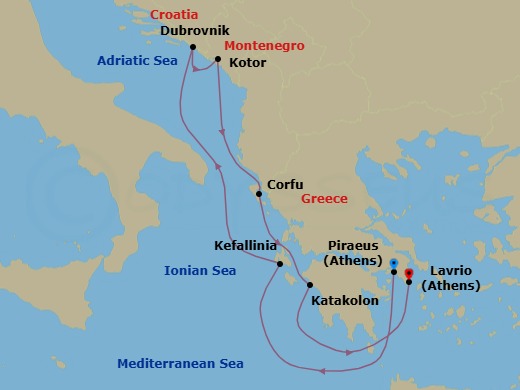 Cruise Map