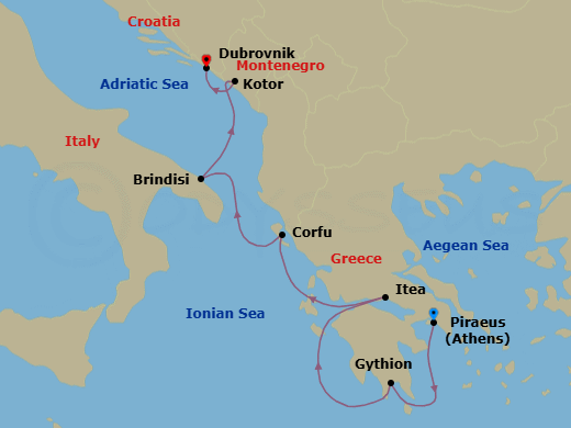 Cruise Map